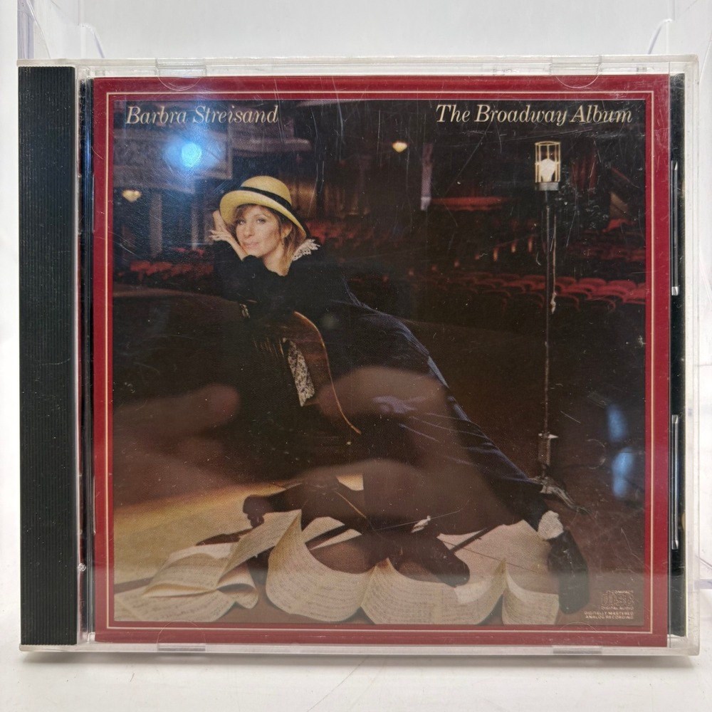 Barbra‎ Streisand The Broadway Album CD 1985 Columbia CK 40092 Sondheim Rodgers